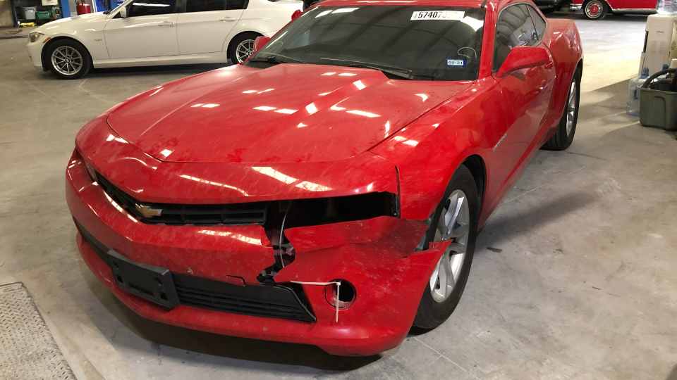 After repair: Seamless auto dent removal and perfect color matching by Texas Five Star